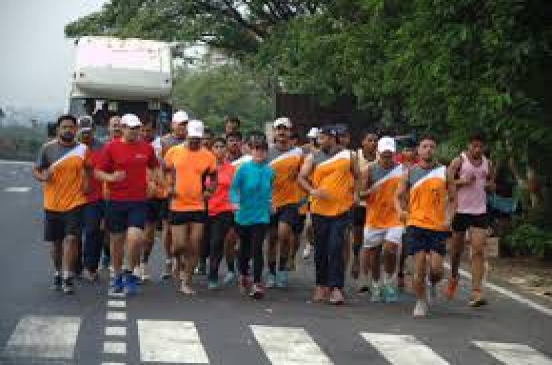 Route Support Provided To Record Breaking Running Attempts By Ultra Runners Passing Through Satara